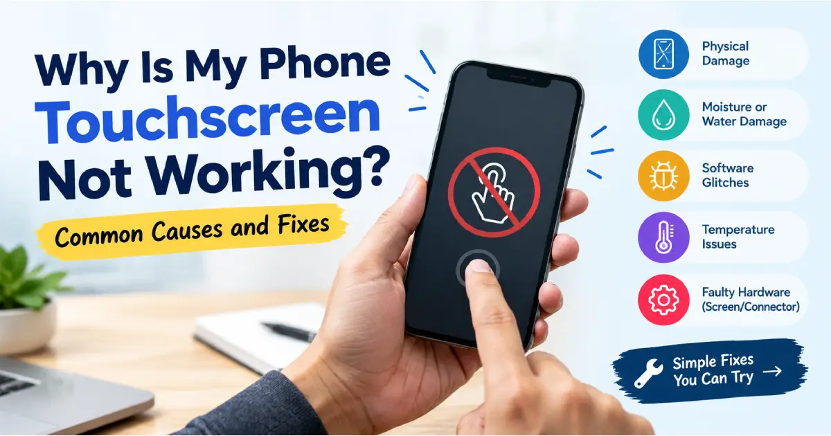 Why Is My Phone Touchscreen Not Working? Common Causes and Fixes